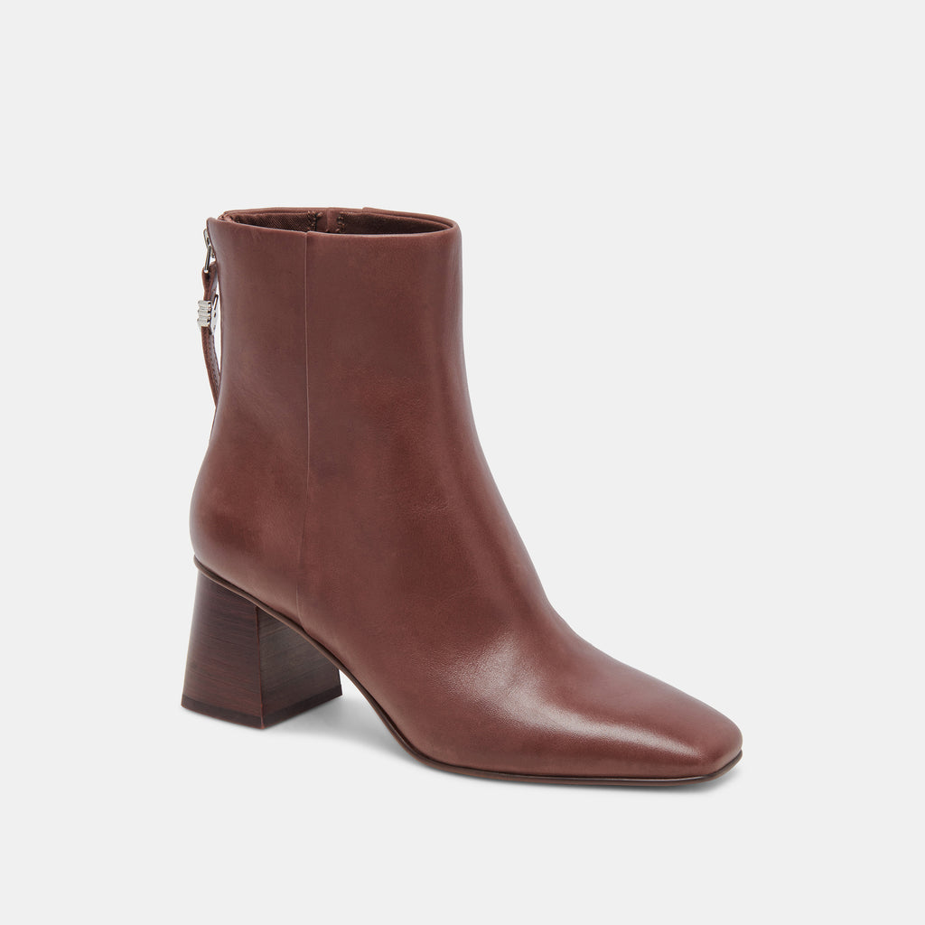 FIFI H2O WIDE BOOTIES CHOCOLATE LEATHER - image 2