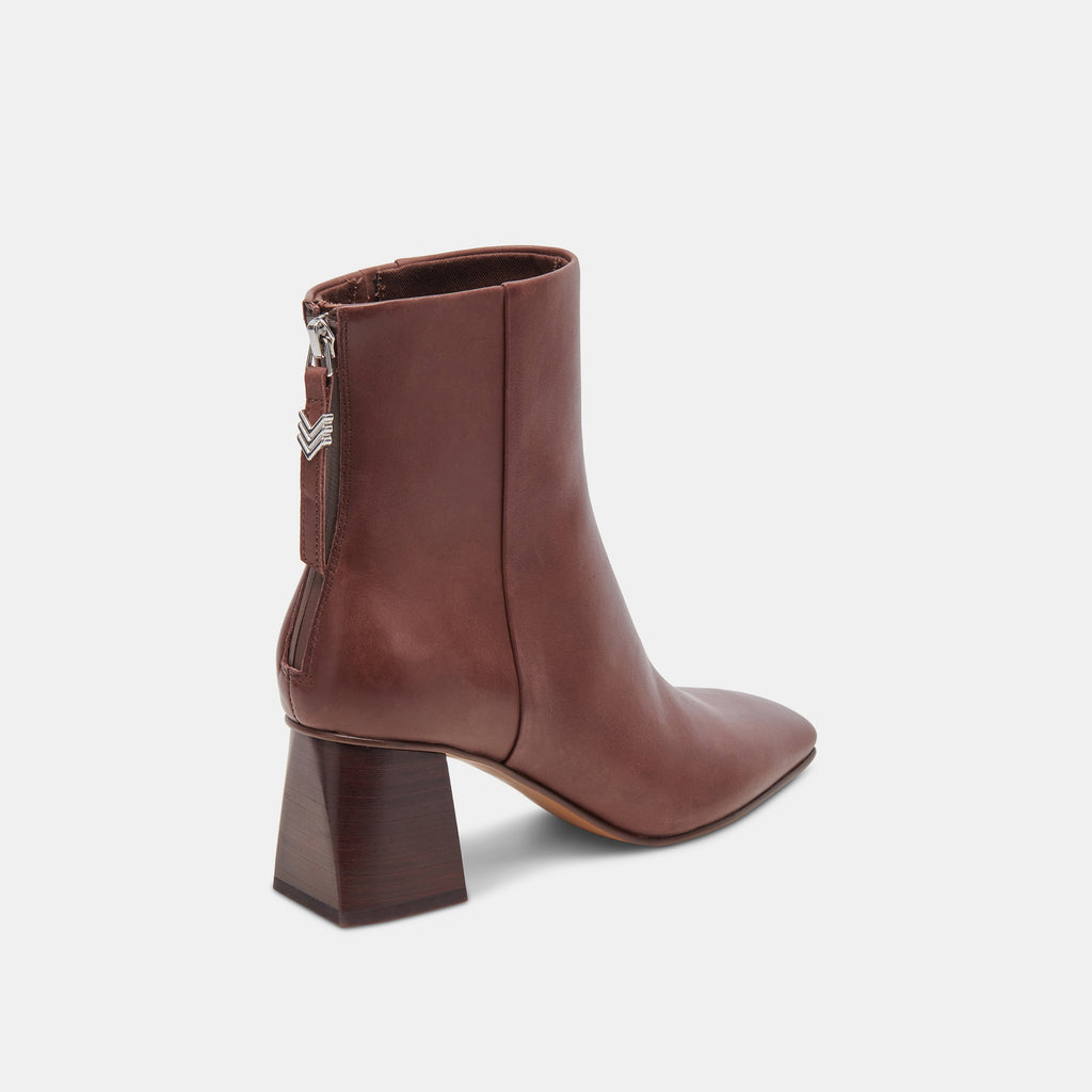 FIFI H2O WIDE BOOTIES CHOCOLATE LEATHER - image 3