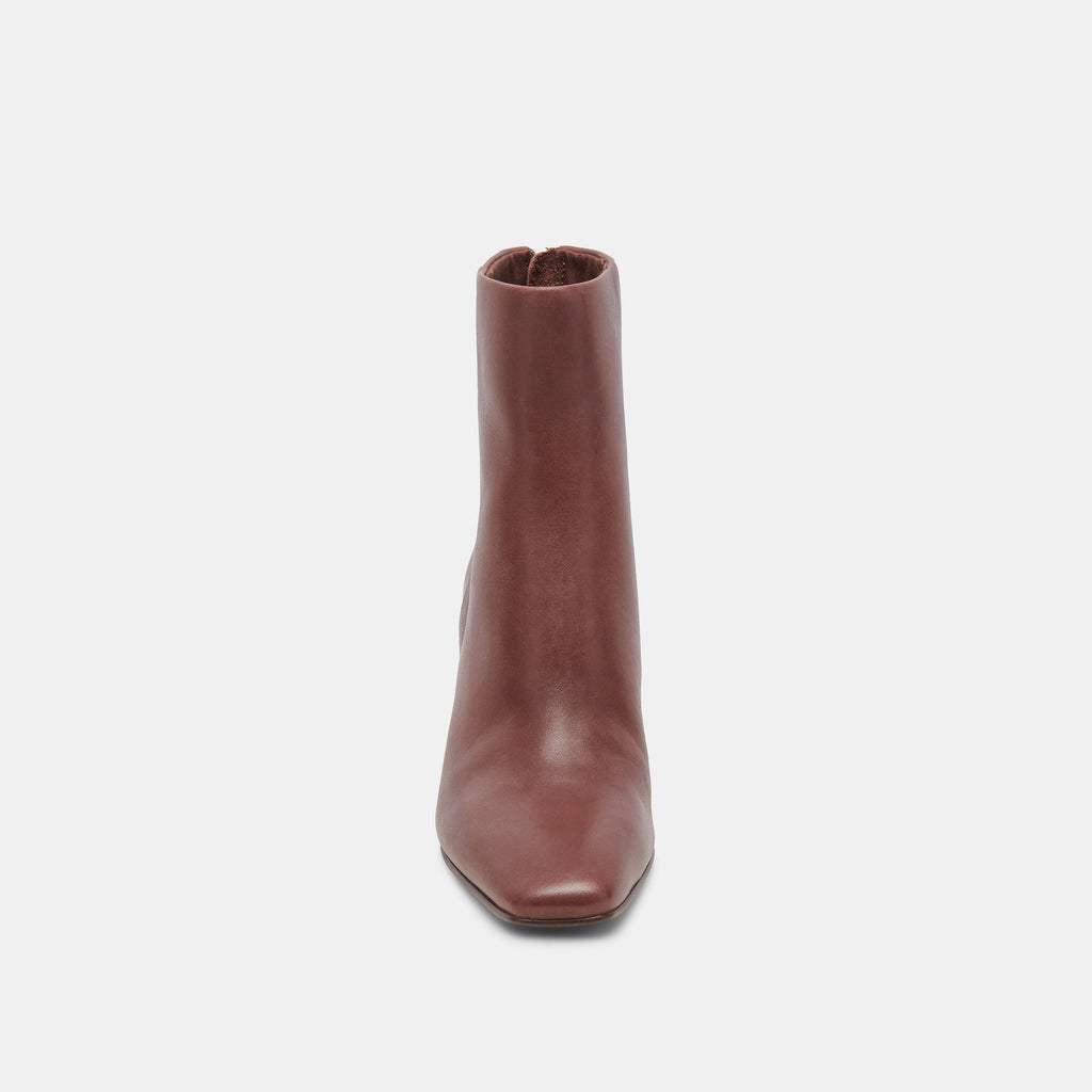 FIFI H2O WIDE BOOTIES CHOCOLATE LEATHER - image 6
