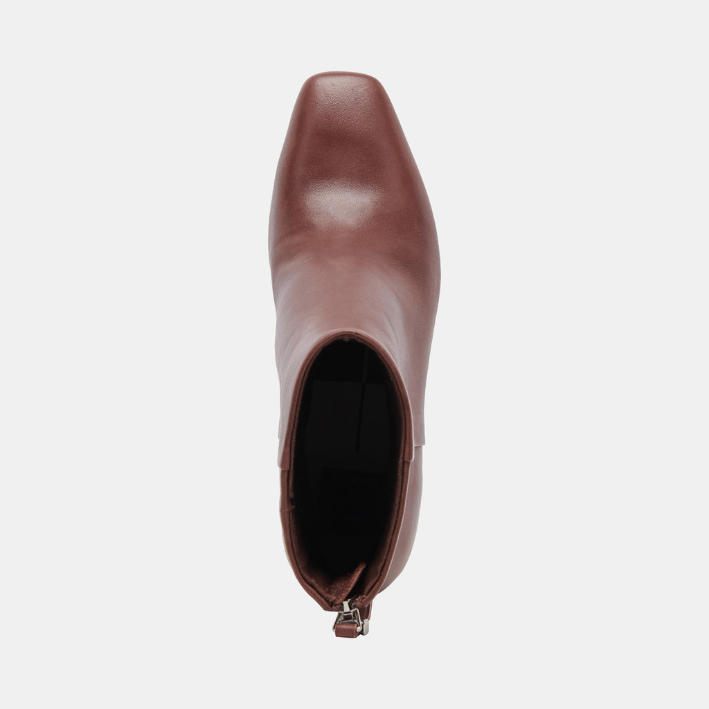 FIFI H2O WIDE BOOTIES CHOCOLATE LEATHER - image 8