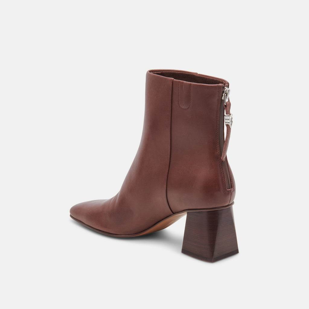 FIFI H2O WIDE BOOTIES CHOCOLATE LEATHER - image 5