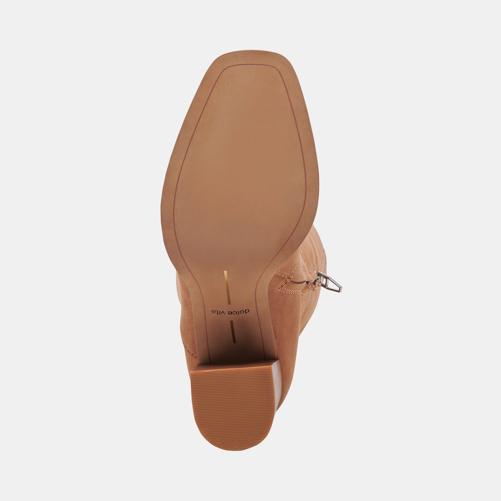 Fynn Boots Brown Nubuck | Knee-High Brown Nubuck Boots – Dolce Vita Fynn Boots Brown Nubuck | Knee-High Brown Nubuck Boots – Dolce Vita