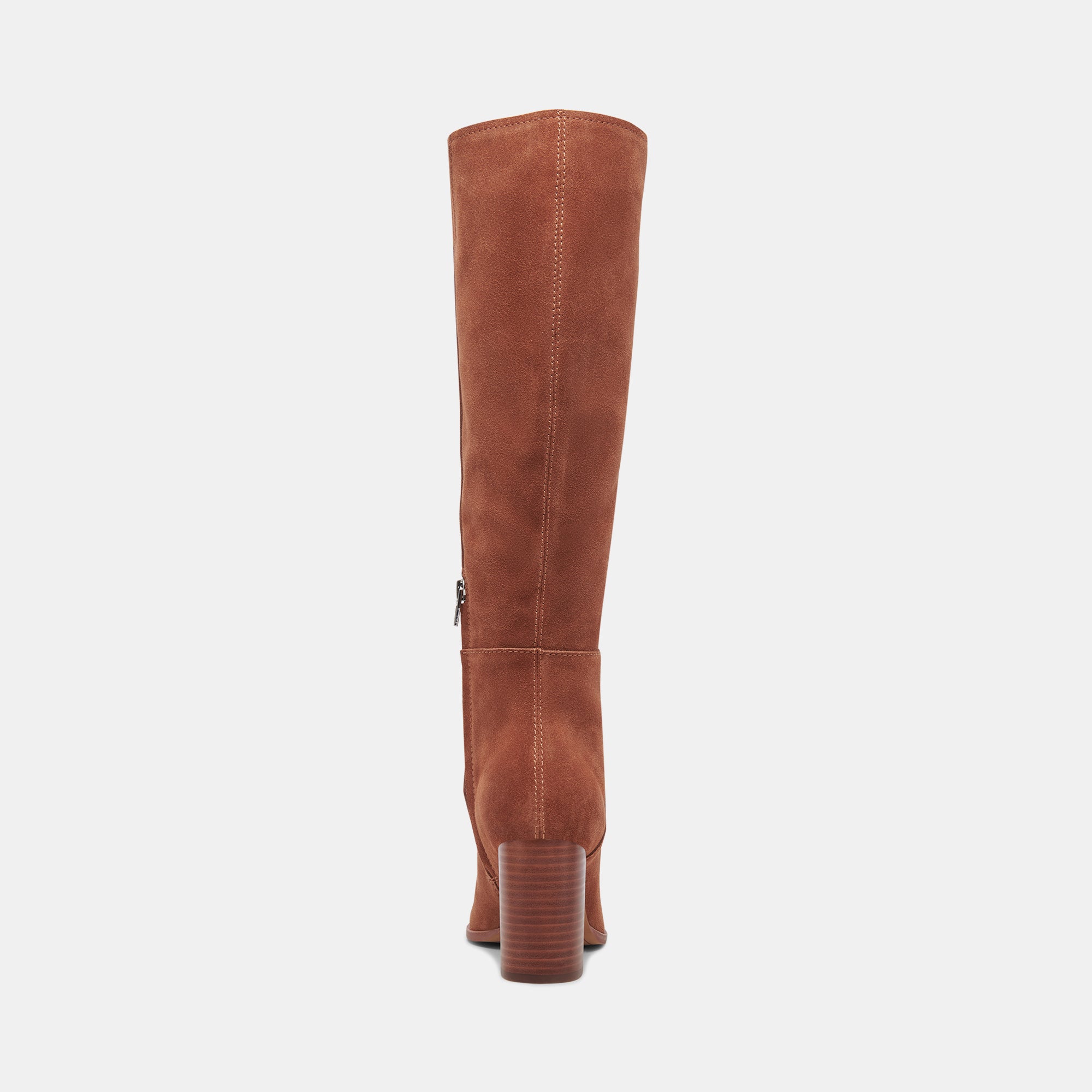 FYNN WIDE CALF BOOTS DK BROWN SUEDE - view 9