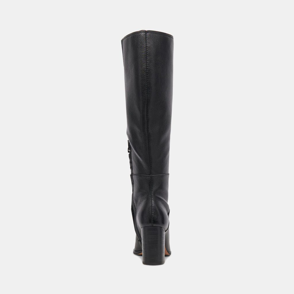 FYNN WIDE CALF BOOTS ONYX LEATHER - image 8