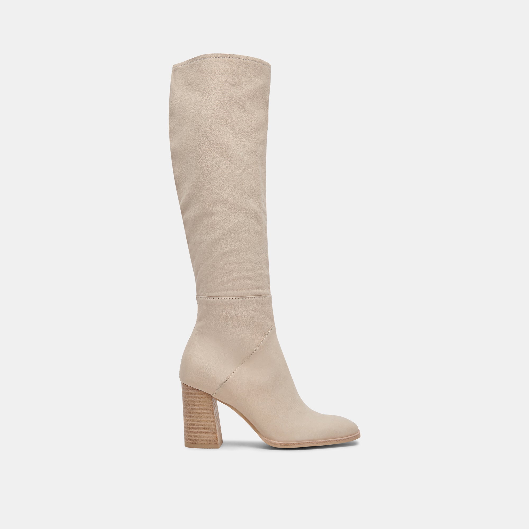 Sand knee high boots Clearance