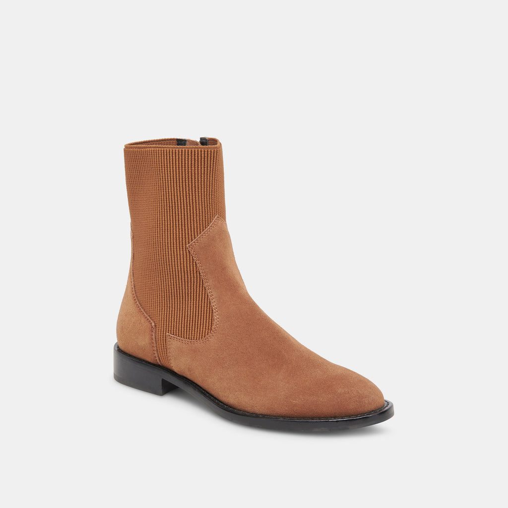 GINEVA BOOTS CHESTNUT SUEDE - image 2