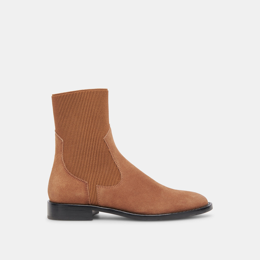 GINEVA BOOTS CHESTNUT SUEDE - image 1