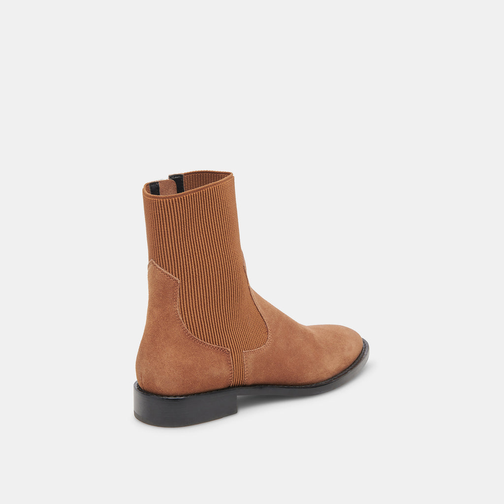 GINEVA BOOTS CHESTNUT SUEDE - image 3