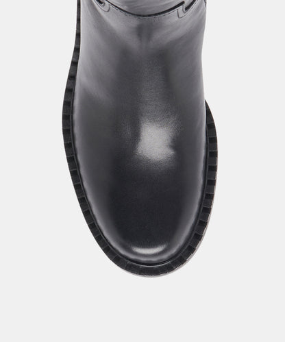 GLORY H2O BOOTS BLACK LEATHER