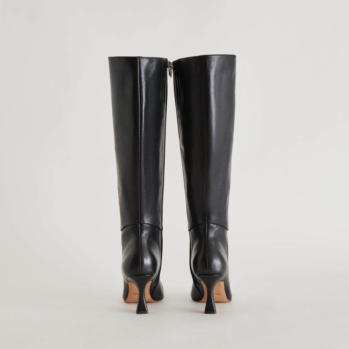 Gyra Black Leather Boots | Dolce Vita