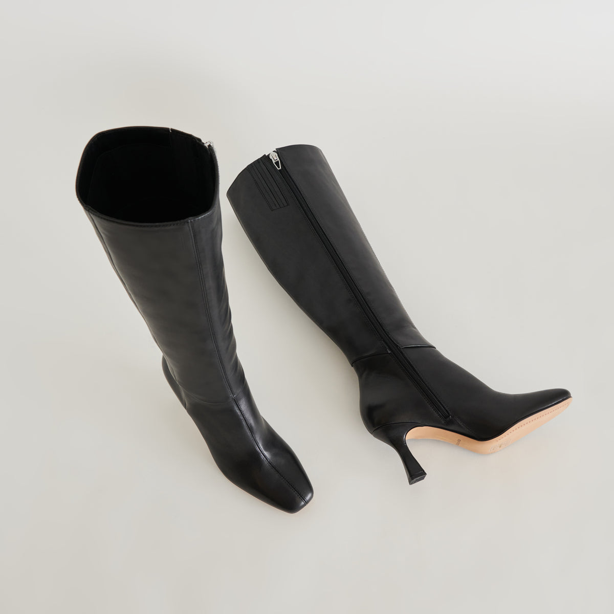 Gyra Black Leather Boots | Dolce Vita