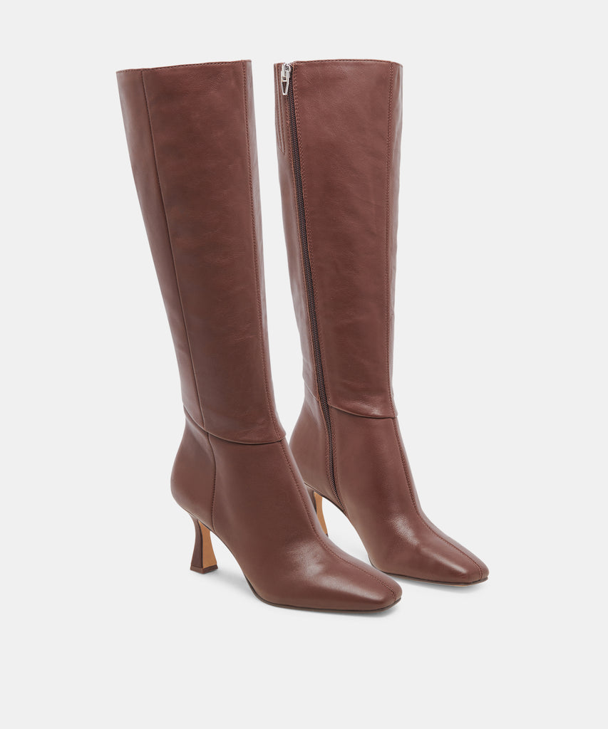 GYRA BOOTS CHOCOLATE LEATHER