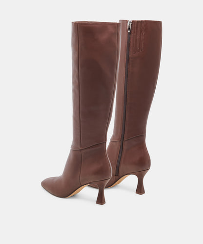 GYRA BOOTS CHOCOLATE LEATHER