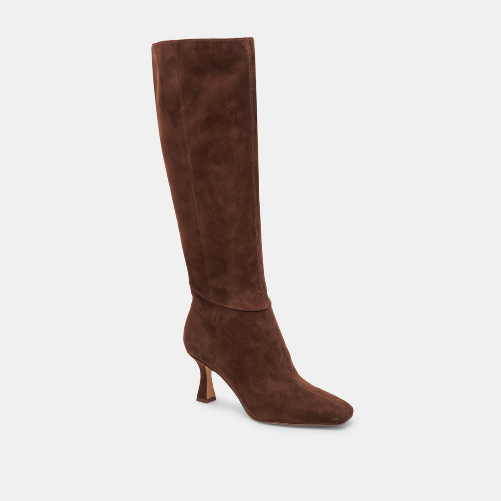 GYRA BOOTS DK BROWN SUEDE - image 2