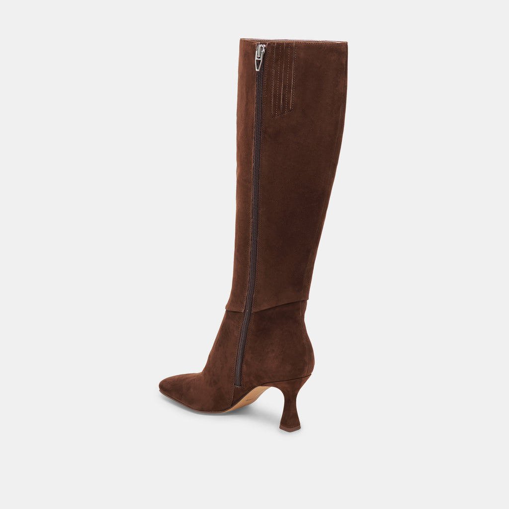 GYRA BOOTS DK BROWN SUEDE - image 5