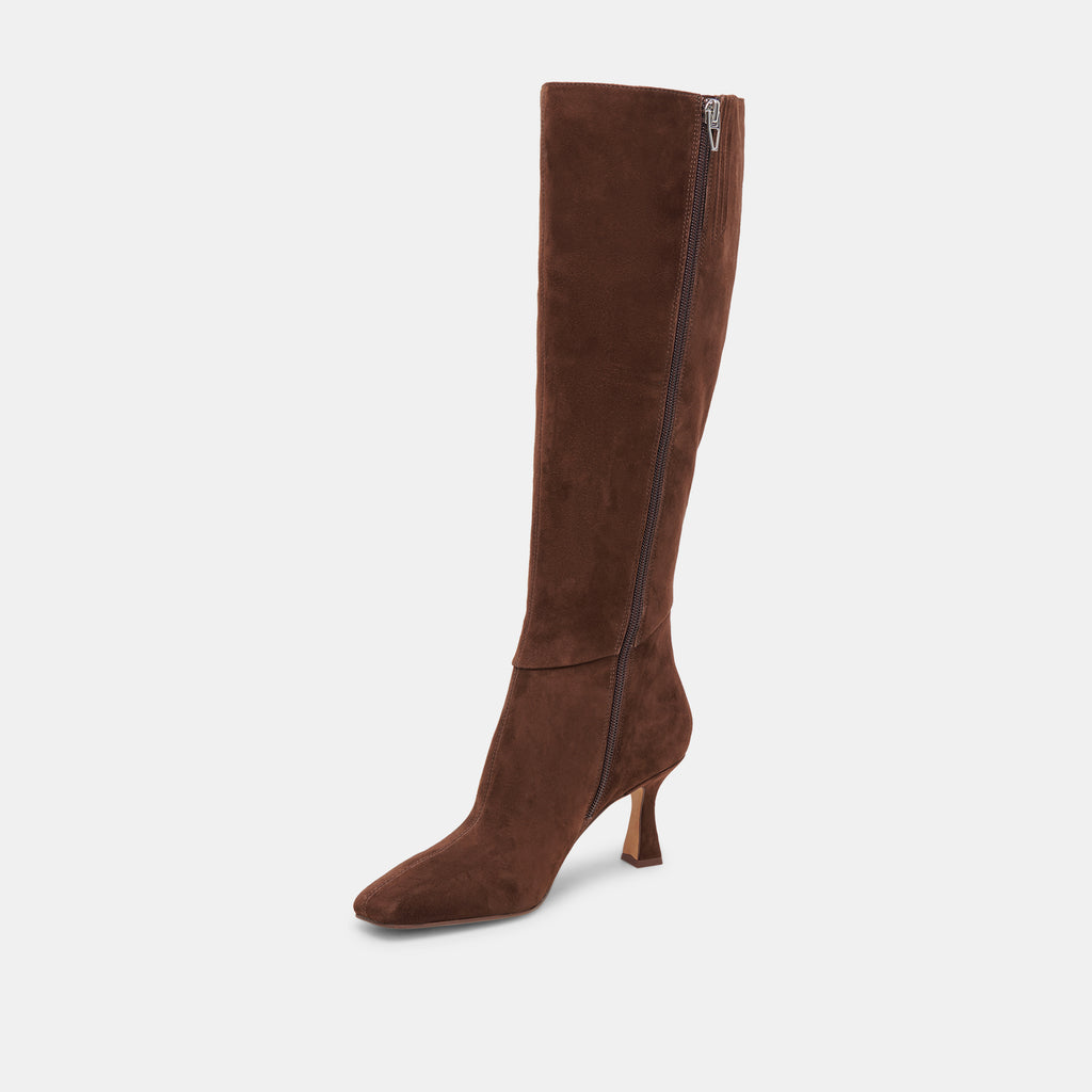 GYRA BOOTS DK BROWN SUEDE - image 4