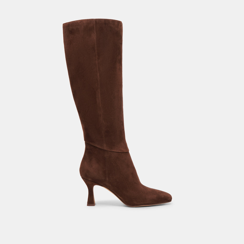 GYRA BOOTS DK BROWN SUEDE - image 1