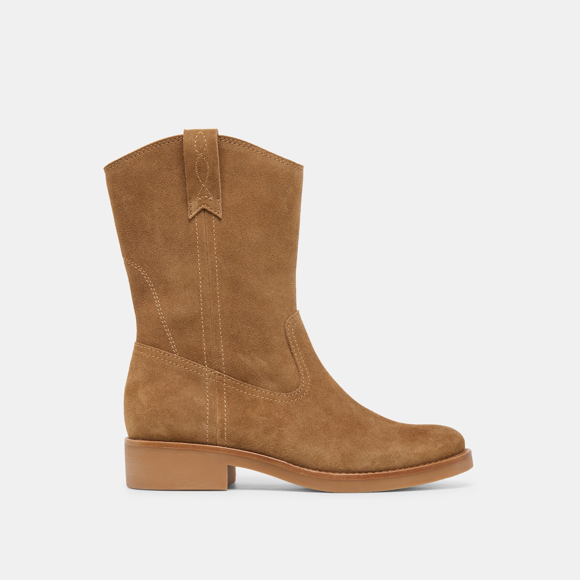 Haline H2O Lt Brown Suede Waterproof Boots | Dolce Vita