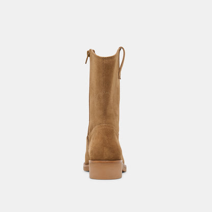 HALINE H2O BOOTS LT BROWN SUEDE