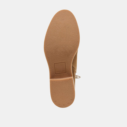 HALINE H2O BOOTS LT BROWN SUEDE