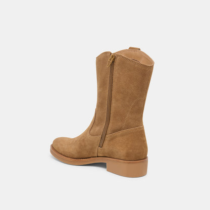 HALINE H2O BOOTS LT BROWN SUEDE