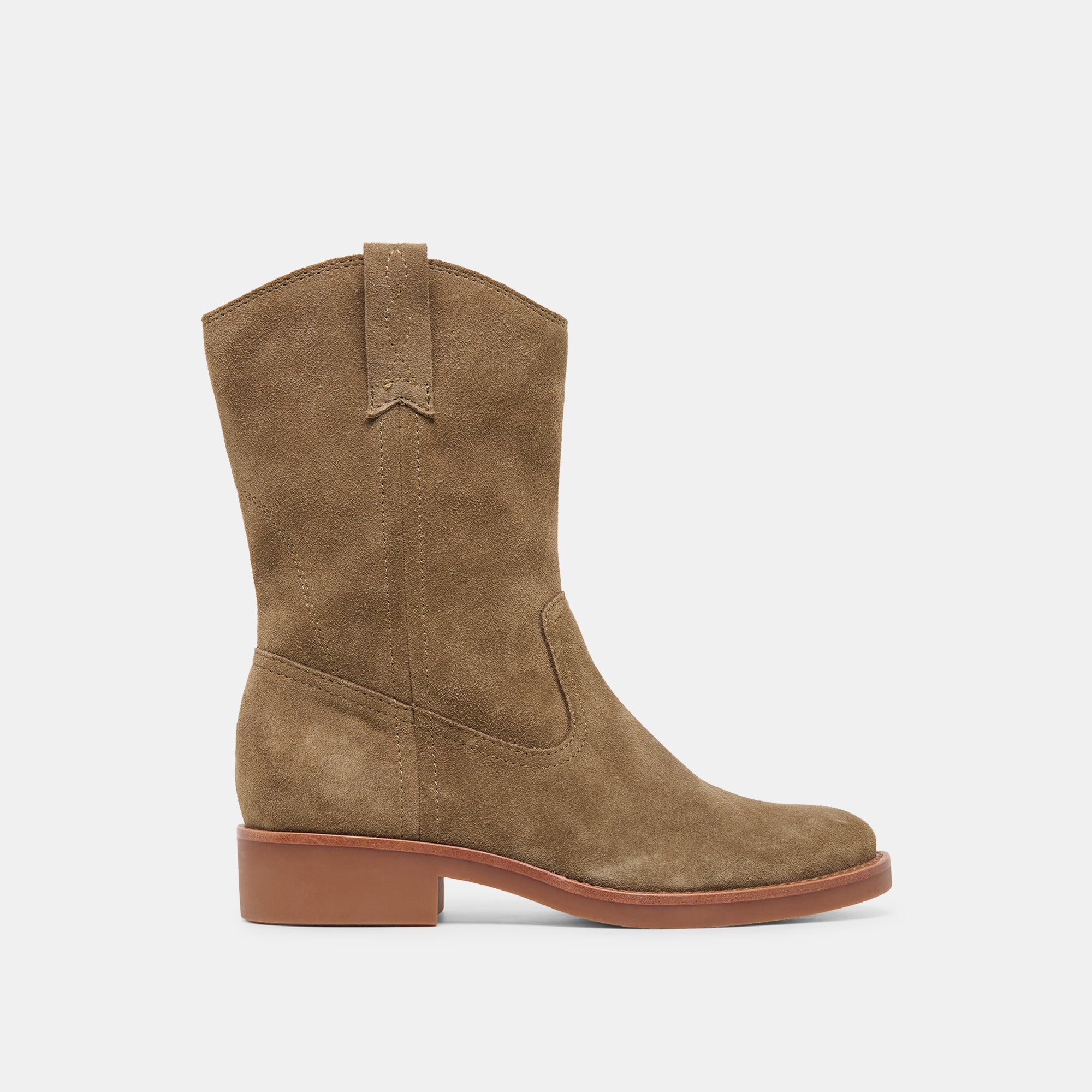 Haline H2O Olive Suede Waterproof Boots | Dolce Vita