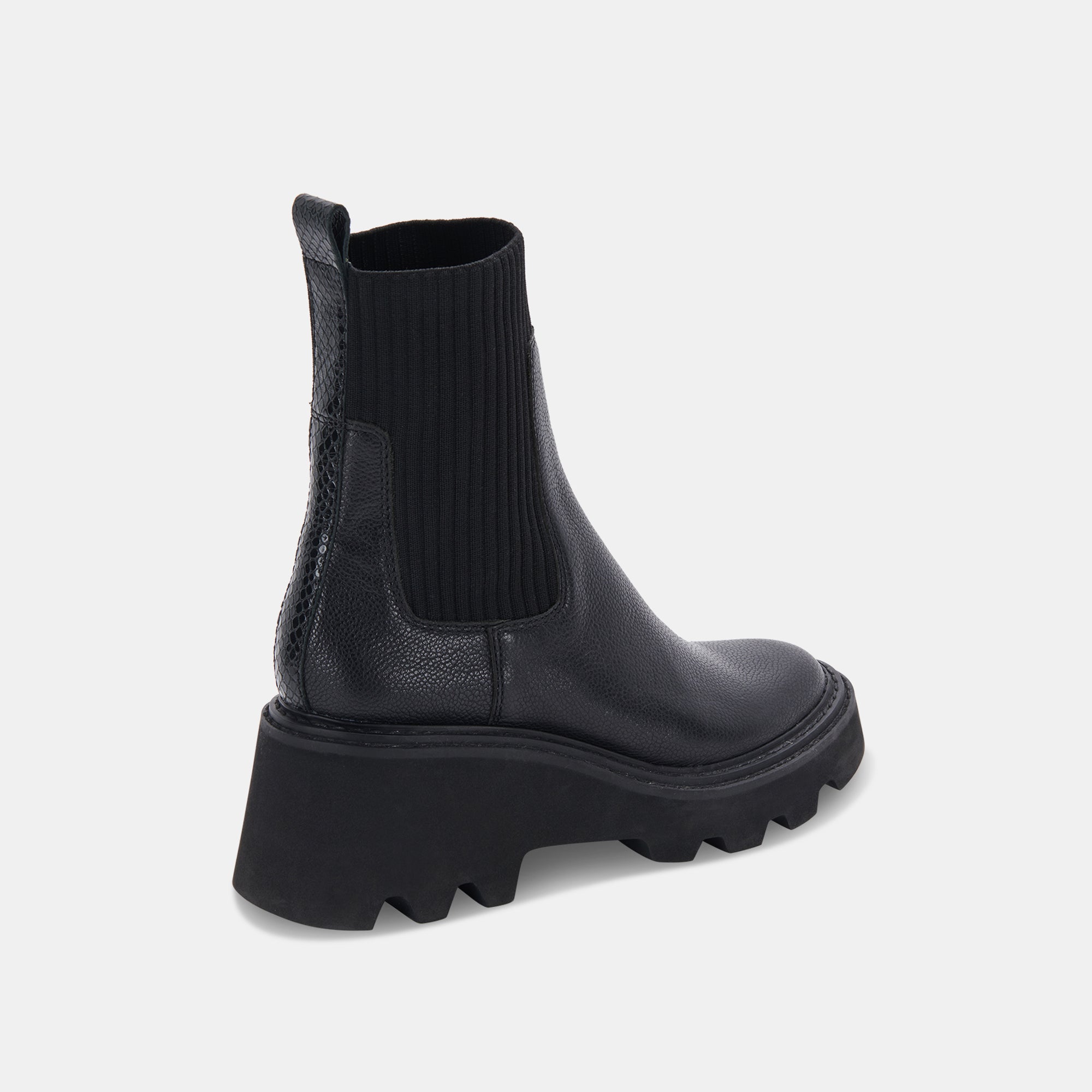 HOVEN H2O BOOTS BLACK LEATHER – Dolce Vita
