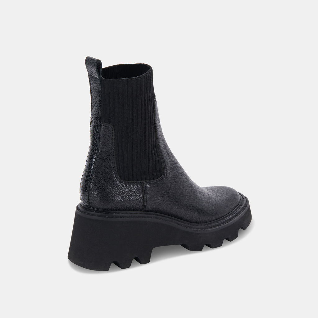 HOVEN H2O BOOTS BLACK LEATHER - image 3