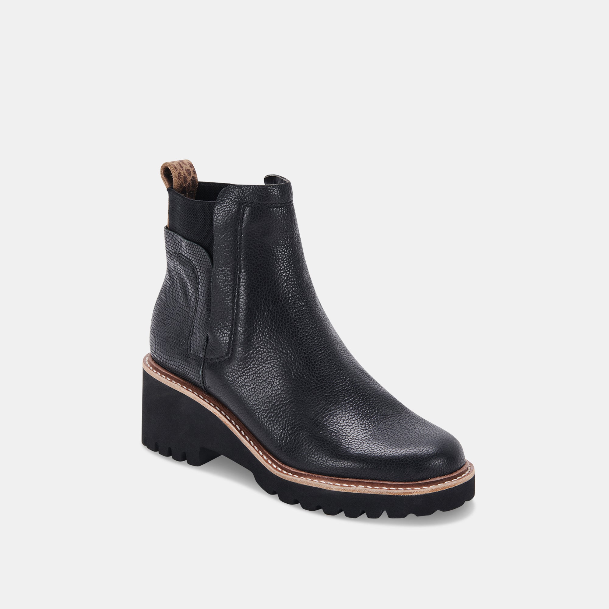 dolce vita huey booties in black