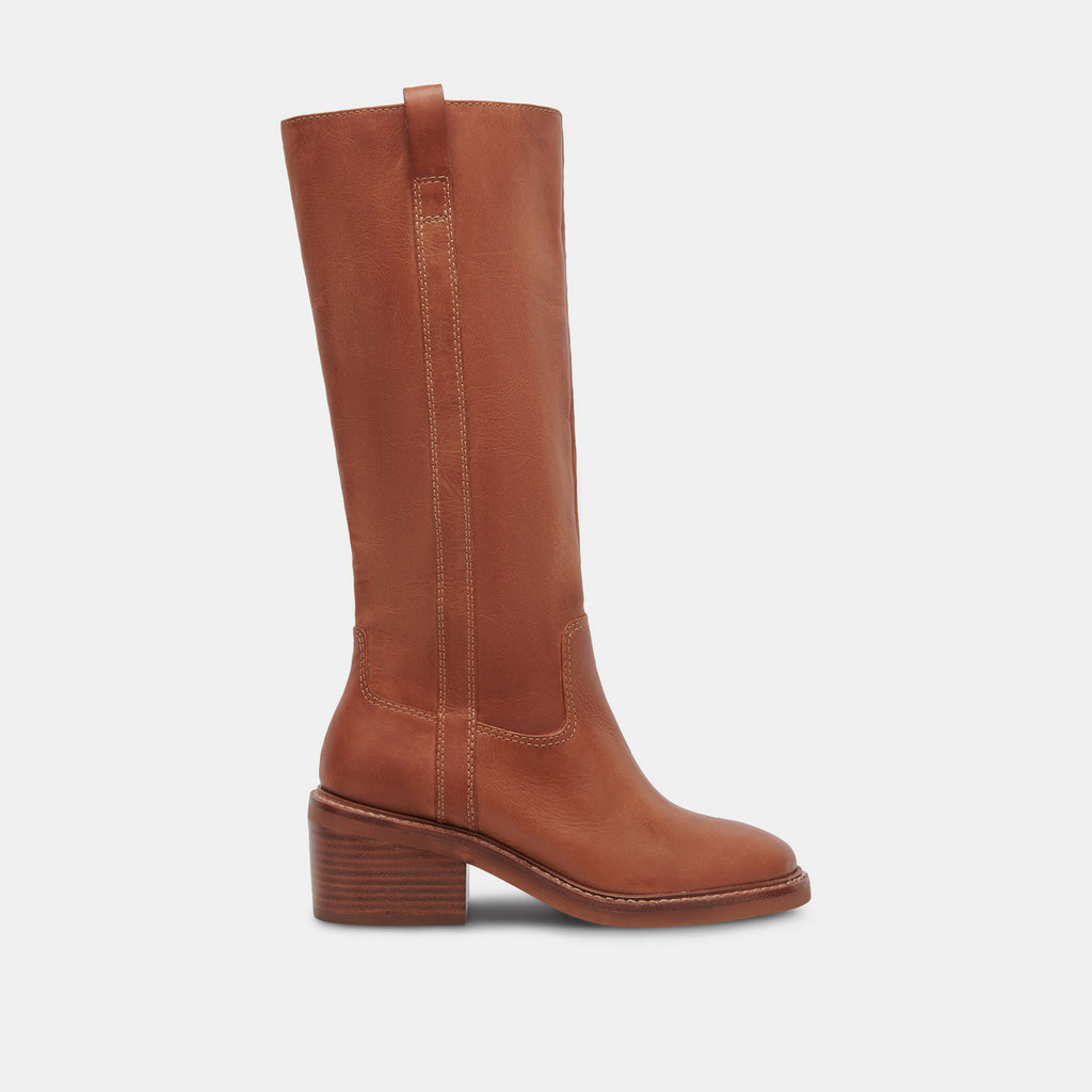 ILLORA BOOTS BROWN LEATHER - image 1