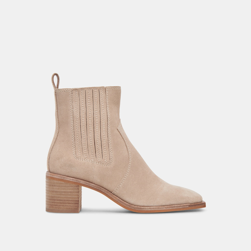 IRNIE BOOTIES TAUPE SUEDE - image 1