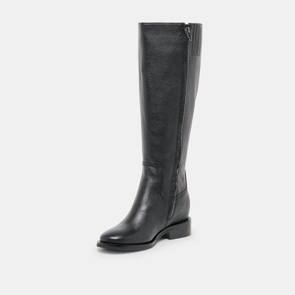KILIAN H2O WIDE CALF BOOTS BLACK LEATHER