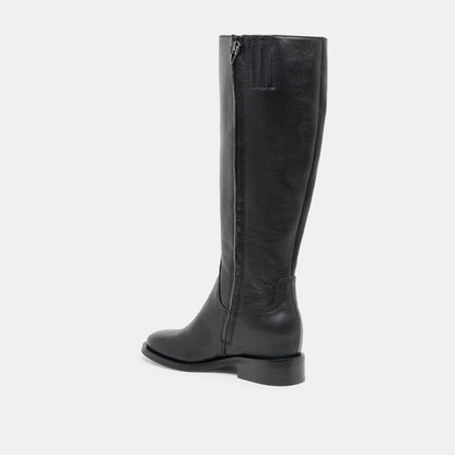 KILIAN H2O WIDE CALF BOOTS BLACK LEATHER