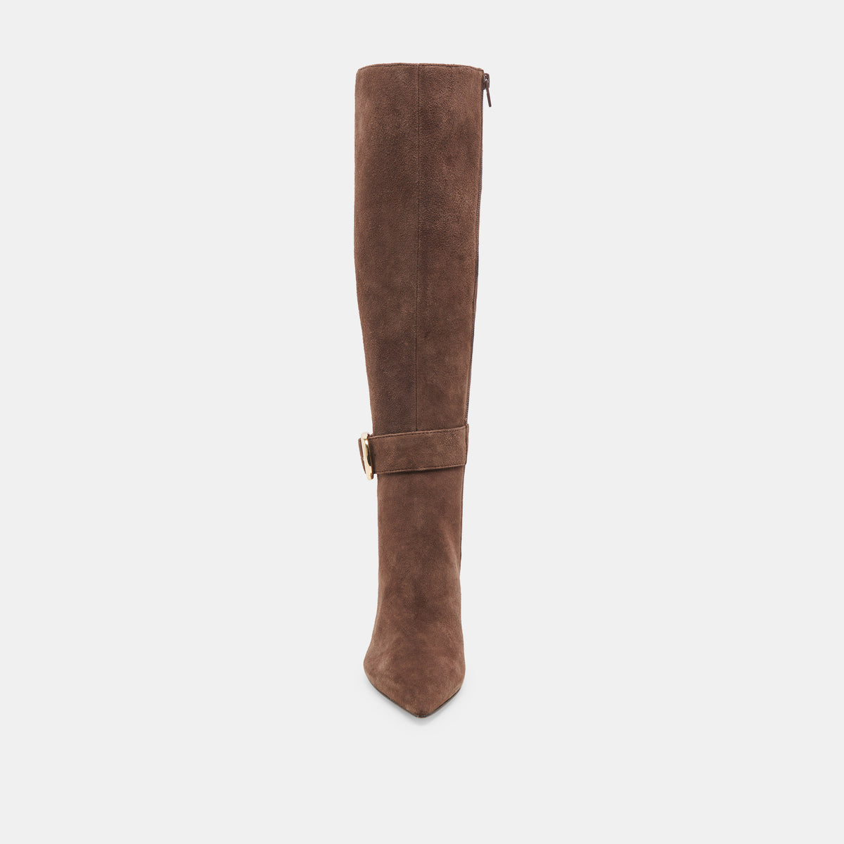 KINZY BOOTS DK BROWN SUEDE – Dolce Vita