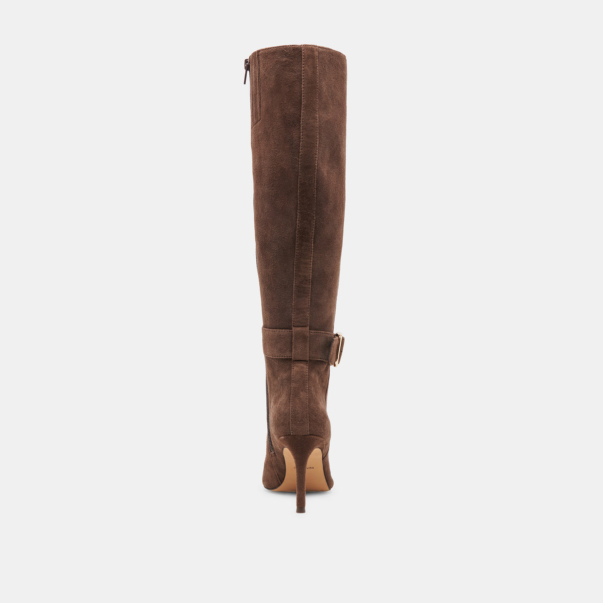 KINZY BOOTS DK BROWN SUEDE – Dolce Vita