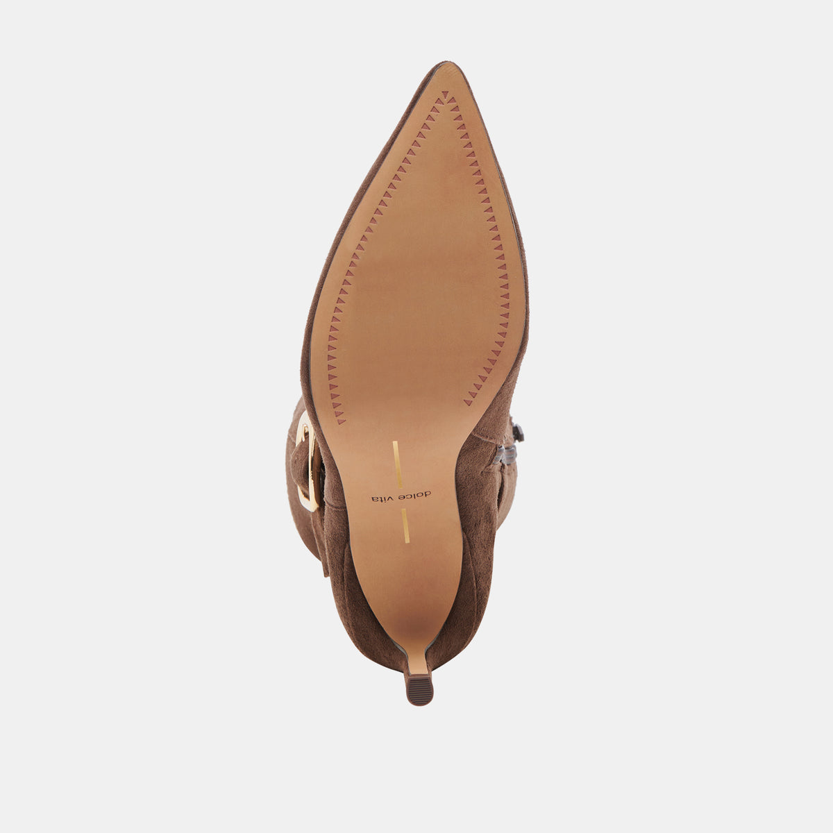 KINZY BOOTS DK BROWN SUEDE – Dolce Vita