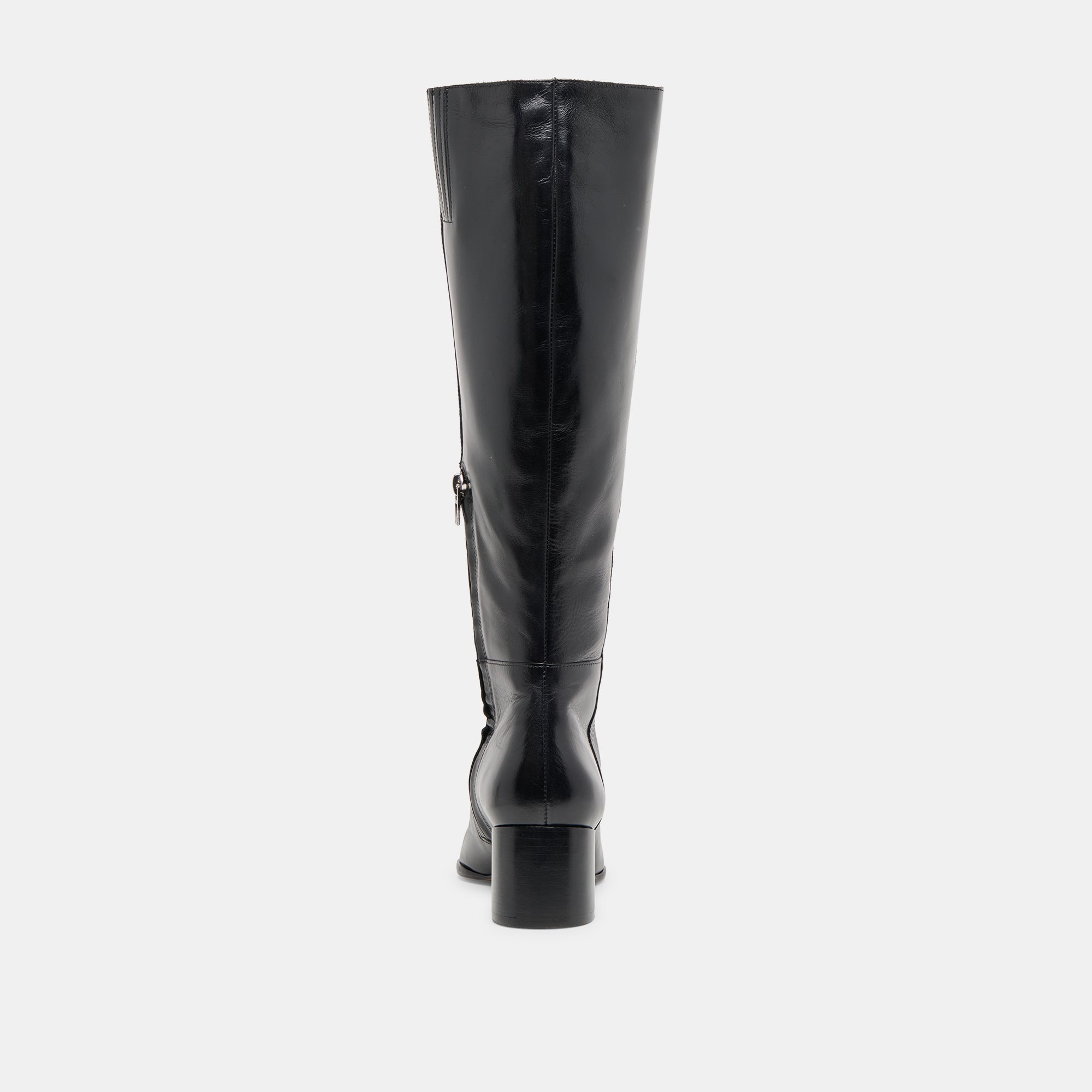 KIRSON WIDE CALF BOOTS BLACK LEATHER