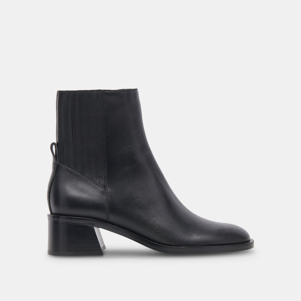 LINNY H2O BOOTS BLACK LEATHER – Dolce Vita