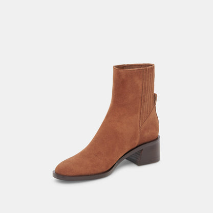 LINNY H2O BOOTS BROWN SUEDE - re:vita