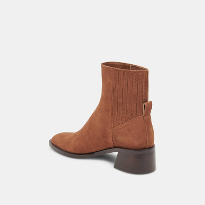 LINNY H2O BOOTS BROWN SUEDE - re:vita