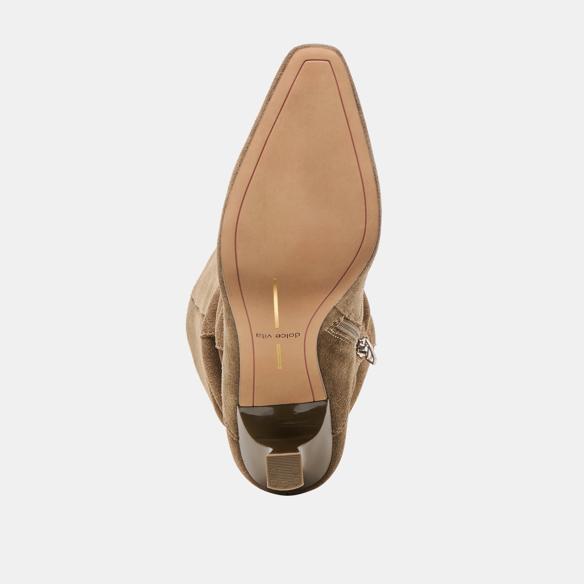 LOUSA BOOTS OLIVE SUEDE