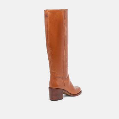 LUCYLE BOOTS TAN LEATHER