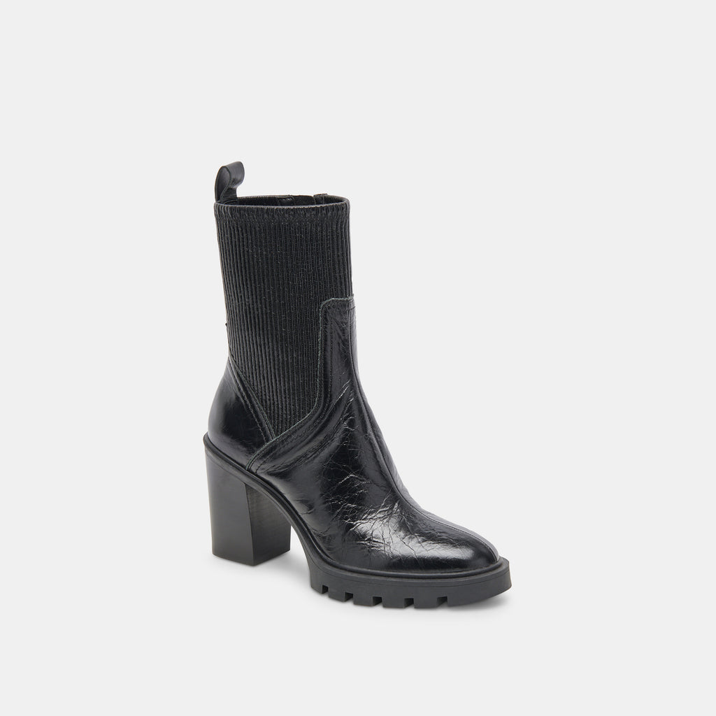 MARNI H2O BOOTS MIDNIGHT CRINKLE PATENT - image 2