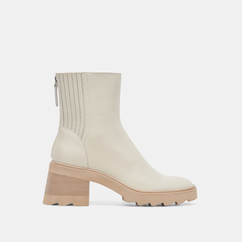 MARTEY H2O WIDE BOOTS IVORY LEATHER - image 1