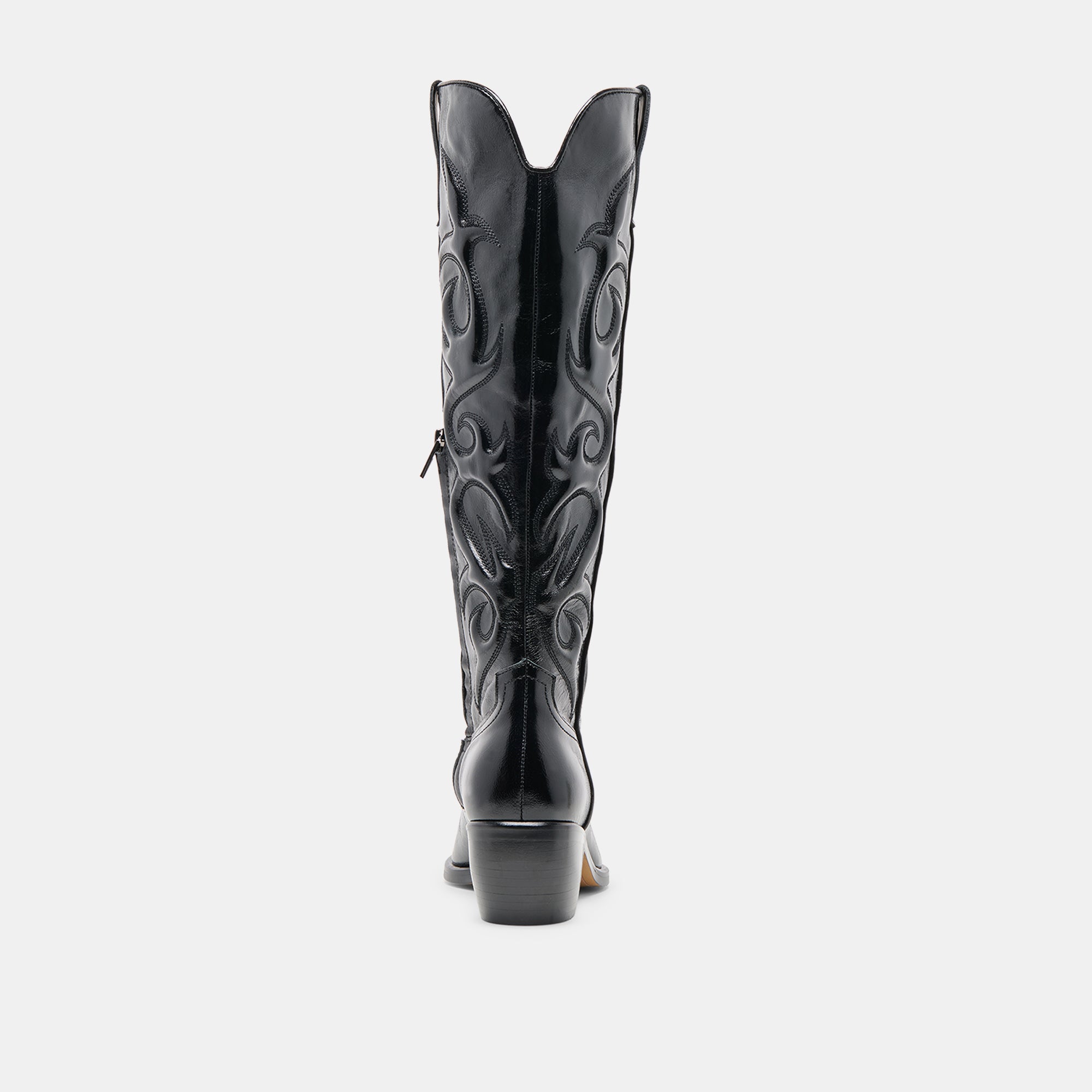 Mirla Extra Wide Calf Boots in Black | Size 7P