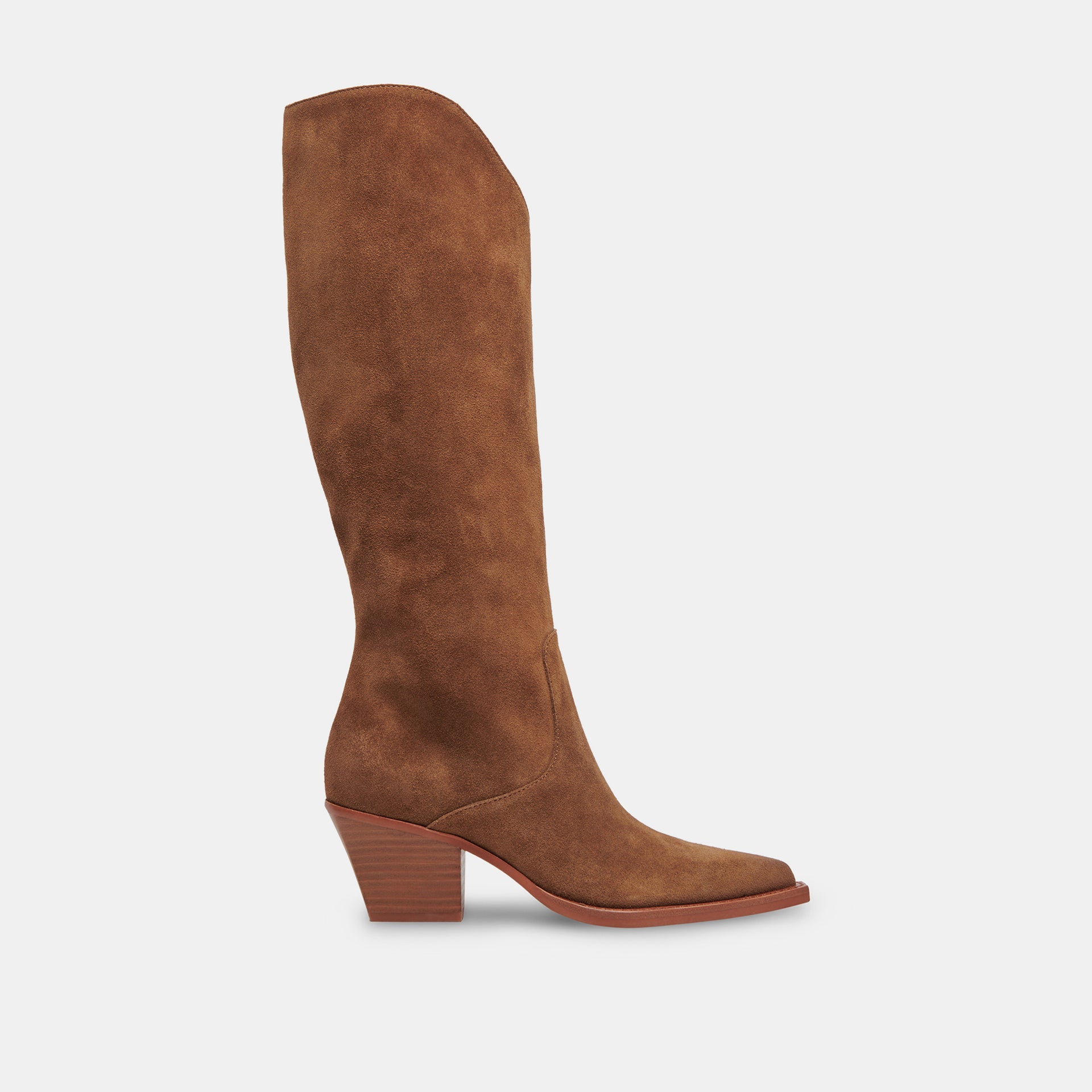 RAJ EXTRA WIDE CALF BOOTS SUEDE