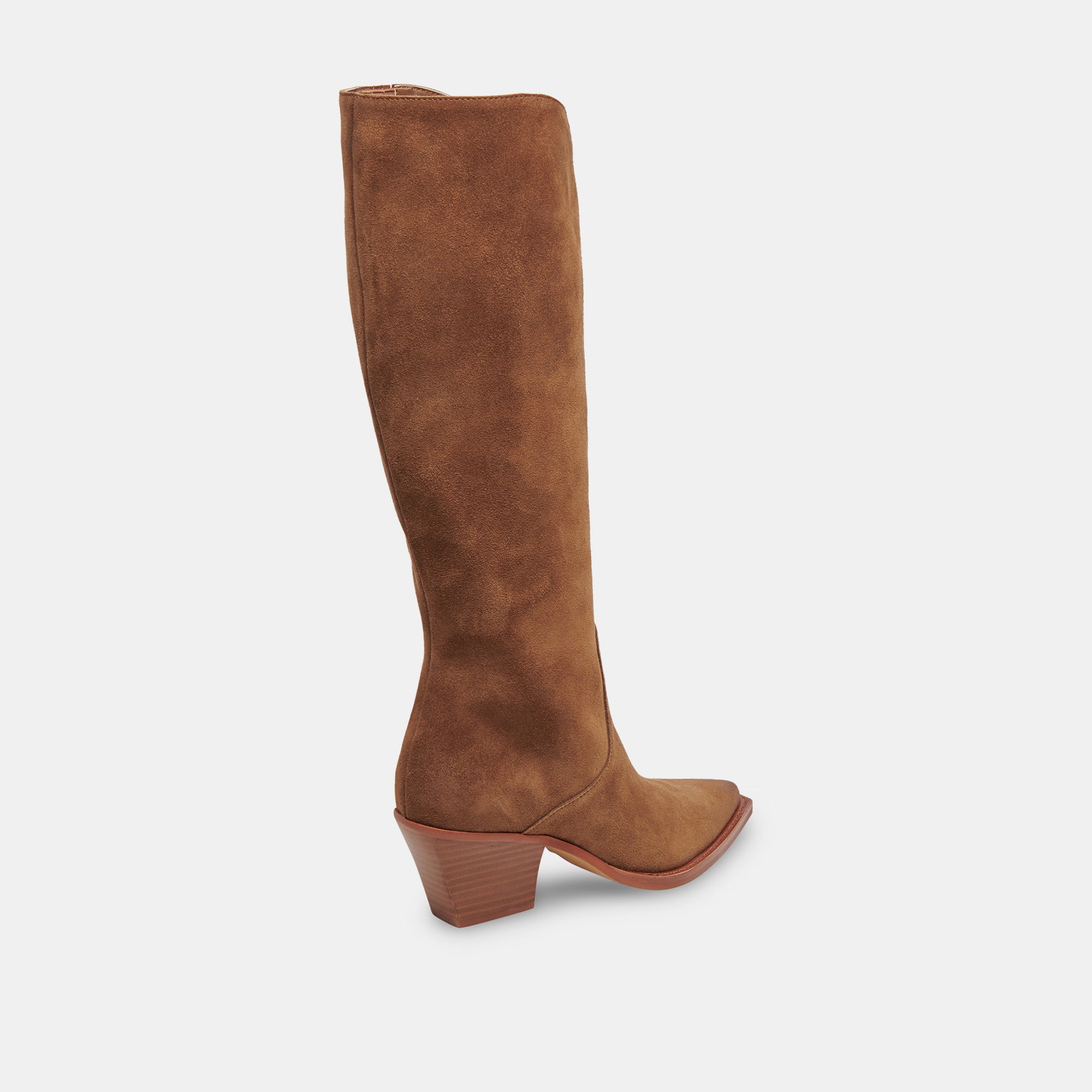 wide calf brown dress boots Chic Wide Calf Dress Boots for Women Brown Knee High Boots