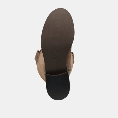 RAMZY BOOTS CHOCOLATE SUEDE