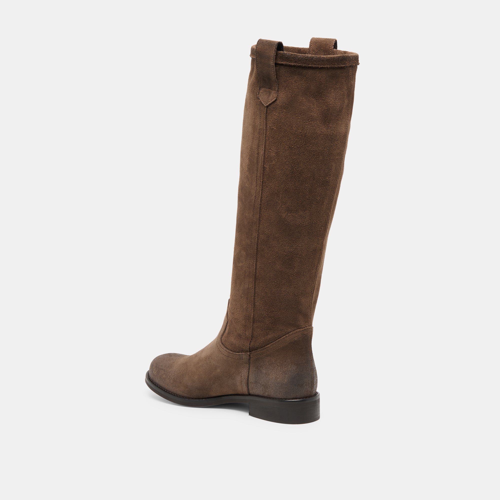 RAMZY BOOTS CHOCOLATE SUEDE