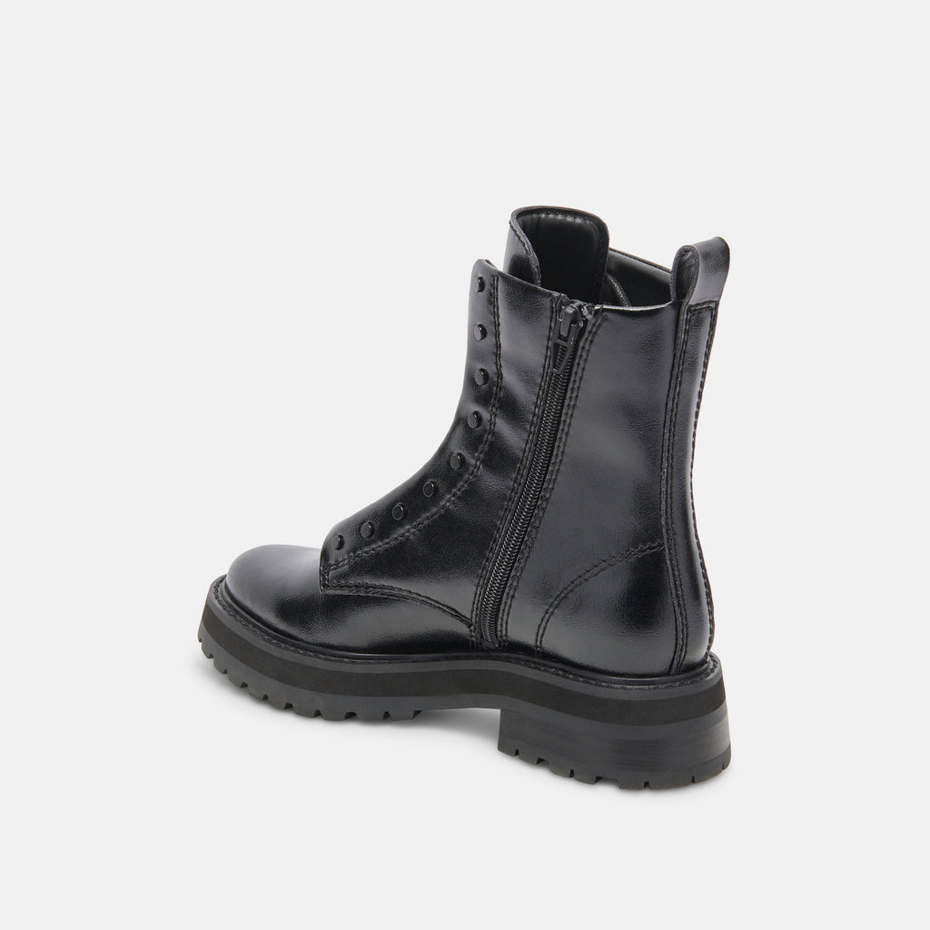 RANIER BOOTS MIDNIGHT CRINKLE PATENT - image 5